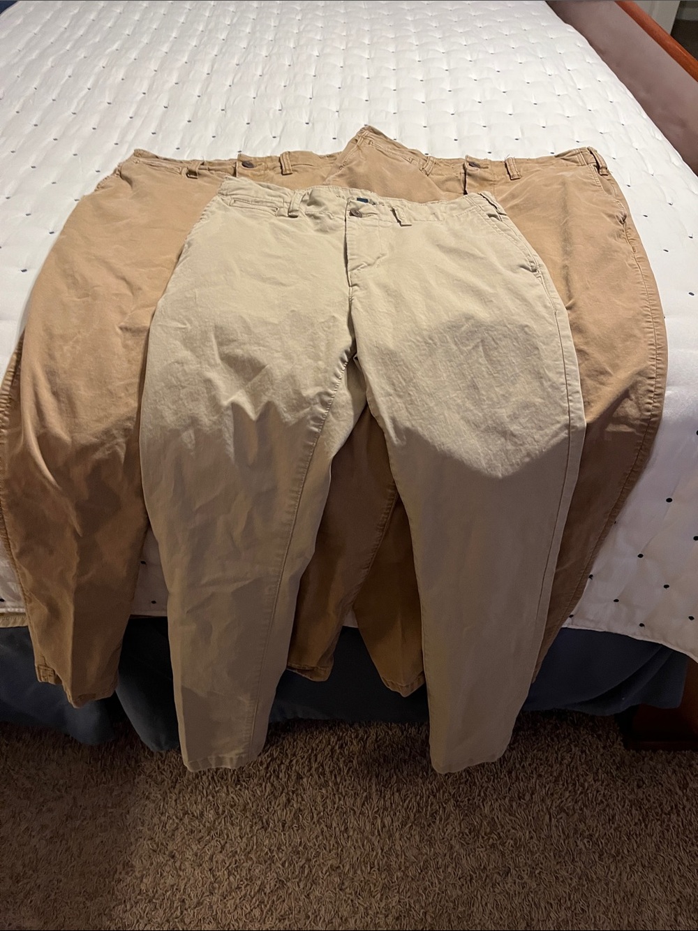 Men's Classic Khaki Pants - Beige/Tan